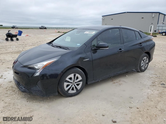 2017 Toyota Prius Two with VIN JTDKBRFU1H3563814, listed as a Copart auction lot 51795855 with 73,752 mi miles and Salvage Title. Bid and sale history available at carsss.com. Image 1.