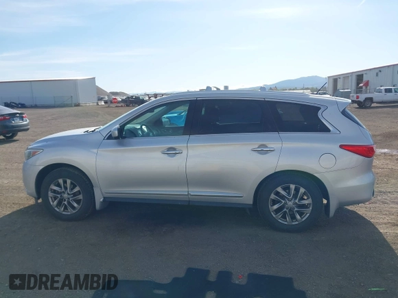 2015 Infiniti QX60 with VIN 5N1AL0MM8FC540482, listed as a IAAI auction lot 42221982 with 125,104 mi miles and . Bid and sale history available at DreamBid. Image 14.
