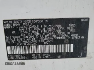 2008 Scion xB z VIN JTLKE50E281032171, wystawiony jako Copart lot #56590495 z przebiegiem 257 801 mil mil oraz Tytuł czysty. Historia ofert i sprzedaży dostępna na DreamBid. Obrazek 13.
