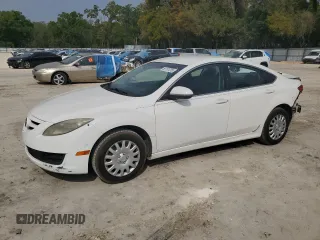 2010 Mazda 6 i Sport with VIN 1YVHZ8BH3A5M18089, listed as a Copart auction lot 50161205 with 189,303 mi miles and Salvage Title. Bid and sale history available at carsss.com. Image 1.