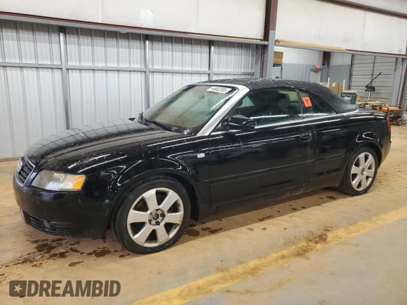 2006 Audi A4 3.0L with VIN WAUDT48H86K000848, listed as a Copart auction lot 44802395 with 95,054 mi miles and Clean Title. Bid and sale history available at carsss.com. Image 1.