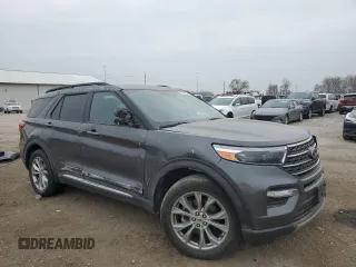 2020 Ford Explorer XLT z VIN 1FMSK8DH4LGB63954, wystawiony jako Copart lot #52494755 z przebiegiem 57 864 mil mil oraz Szkoda całkowita • Salvage title. Historia ofert i sprzedaży dostępna na DreamBid. Obrazek 4.