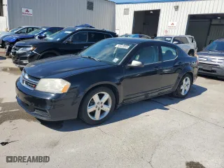 2013 Dodge Avenger SE with VIN 1C3CDZAB1DN664004, listed as a Copart auction lot 50423085 with NaN miles and Salvage Title. Bid and sale history available at carsss.com. Image 1.