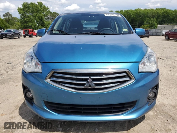 2019 Mitsubishi Mirage ES z VIN ML32F3FJ0KHF16636, wystawiony jako Copart lot #58084715 z przebiegiem 74 305 mil mil oraz Szkoda całkowita • Salvage title. Historia ofert i sprzedaży dostępna na DreamBid. Obrazek 5.