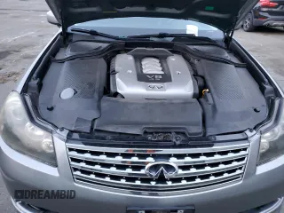 2007 Infiniti M45 Sdn with VIN JNKBY01E67M403204, listed as a Copart auction lot 84454254 with 167,222 mi miles and Salvage Title. Bid and sale history available at carsss.com. Image 11.