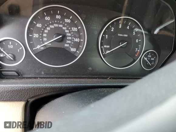 2013 BMW 3 Series 328i xDrive with VIN WBA3B5G55DNS03333, listed as a Copart auction lot 56984735 with Not provided miles and Clean title. Bid and sale history available at DreamBid. Image 9.