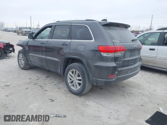 2017 Jeep Grand Cherokee Laredo with VIN 1C4RJFAG3HC742986, listed as a IAAI auction lot 41386220 with 200,456 mi miles. Bid and sale history available at carsss.com. Image 3.