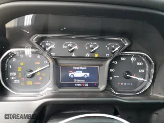 2019 GMC Sierra 1500 SLT with VIN 3GTU9DED6KG142555, listed as a Copart auction lot 45542165 with 93,046 mi miles and Salvage Title. Bid and sale history available at carsss.com. Image 9.