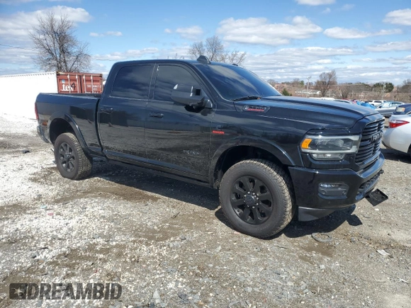 2019 Ram 2500 Laramie with VIN 3C6UR5FL3KG556346, listed as a Copart auction lot 49270155 with 172,101 mi miles and Clean Title. Bid and sale history available at carsss.com. Image 4.