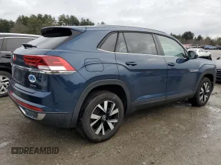 2021 Volkswagen Atlas SE with VIN 1V2LC2CA3MC227092, listed as a Copart auction lot 39949094 with 43,350 mi miles and . Bid and sale history available at DreamBid. Image 3.