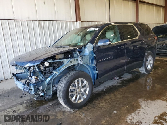 2023 Chevrolet Traverse LS with VIN 1GNERFKW6PJ294953, listed as a Copart auction lot 60744484 with 13,431 mi miles and Salvage Title. Bid and sale history available at carsss.com. Image 1.