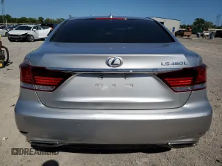 2014 Lexus LS 460 L with VIN JTHGL5EF6E5053021, listed as a Copart auction lot 53910455 with 187,907 mi miles and Salvage title. Bid and sale history available at DreamBid. Image 6.