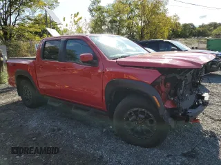 2022 Nissan Frontier S with VIN 1N6ED1EKXNN608884, listed as a Copart auction lot 75479834 with 11,132 mi miles and Salvage Title. Bid and sale history available at carsss.com. Image 4.