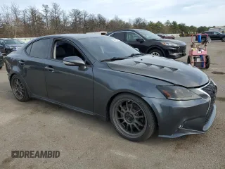 2010 Lexus IS 250 with VIN JTHCF5C24A2034128, listed as a Copart auction lot 54270325 with 81,422 mi miles and Salvage Title. Bid and sale history available at carsss.com. Image 4.