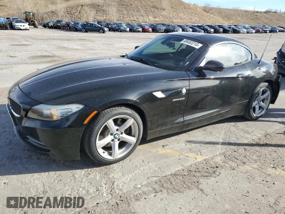 2013 BMW Z4 sDrive28i with VIN WBALL5C50DJ103778, listed as a Copart auction lot 49452215 with 104,203 mi miles and Salvage Title. Bid and sale history available at carsss.com. Image 1.