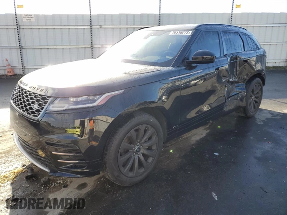 2020 Land Rover Range Rover Velar R-Dynamic S with VIN SALYK2EX8LA287447, listed as a Copart auction lot 79336273 with 39,064 mi miles. Bid and sale history available at carsss.com. Image 1.