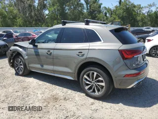2023 Audi Q5 S line Prestige z VIN WA1FAAFY5P2029982, wystawiony jako Copart lot #58247295 z przebiegiem 30 930 mil mil oraz Szkoda całkowita • Salvage title. Historia ofert i sprzedaży dostępna na DreamBid. Obrazek 2.