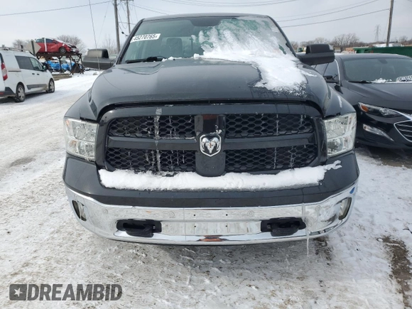 2018 Ram 1500 Big Horn with VIN 1C6RR7LMXJS348020, listed as a Copart auction lot 45270765 with 42,998 mi miles and Clean title. Bid and sale history available at DreamBid. Image 5.