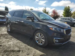 2015 Kia Sedona SX-L with VIN KNDME5C15F6036244, listed as a Copart auction lot 72794344 with 189,331 mi miles and Salvage Title. Bid and sale history available at DreamBid. Image 4.