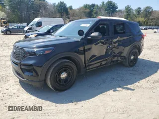 2023 Ford Police Interceptor Utility z VIN 1FM5K8ABXPGC20161, wystawiony jako Copart lot #54601335 z przebiegiem 13 566 mil mil oraz Tytuł czysty. Historia ofert i sprzedaży dostępna na DreamBid. Obrazek 1.