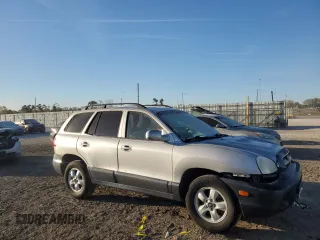 2005 Hyundai Santa Fe GLS with VIN KM8SC73E25U858517, listed as a Copart auction lot 75688114 with 161,600 mi miles and Salvage Title. Bid and sale history available at carsss.com. Image 4.