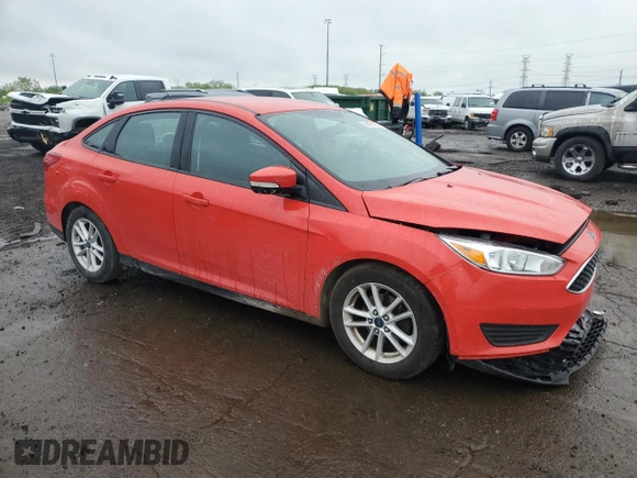 2015 Ford Focus SE with VIN 1FADP3F27FL356109, listed as a Copart auction lot 56828435 with 52,507 mi miles and Clean title. Bid and sale history available at DreamBid. Image 4.