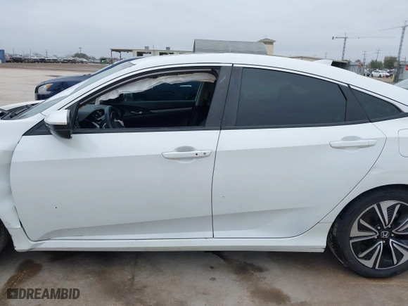 2018 Honda Civic Sedan EX-L with VIN 2HGFC1F75JH640277, listed as a IAAI auction lot 41420475 with 143,616 mi miles. Bid and sale history available at carsss.com. Image 14.