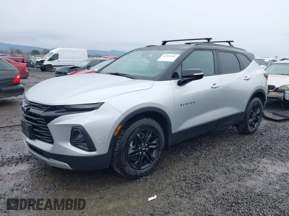 2022 Chevrolet Blazer LT with VIN 3GNKBJRS5NS146110, listed as a IAAI auction lot 41528562 with 27,761 mi miles and . Bid and sale history available at DreamBid. Image 17.