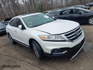 2013 Honda Crosstour EX-L with VIN 5J6TF1H5XDL001902, listed as a IAAI auction lot 41661204 with 43,515 mi miles. Bid and sale history available at carsss.com. Image 1.