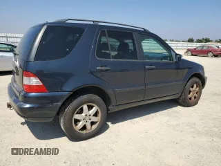 2002 Mercedes-Benz M-Class with VIN 4JGAB75E22A303060, listed as a Copart auction lot 63610284 with 192,968 mi miles and Salvage Title. Bid and sale history available at carsss.com. Image 3.