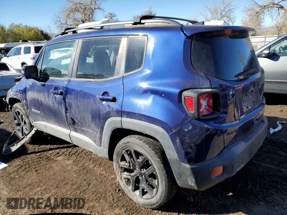 2018 Jeep Renegade Altitude with VIN ZACCJBBHXJPG69719, listed as a Copart auction lot 80353244 with Not provided miles and Salvage title. Bid and sale history available at DreamBid. Image 2.