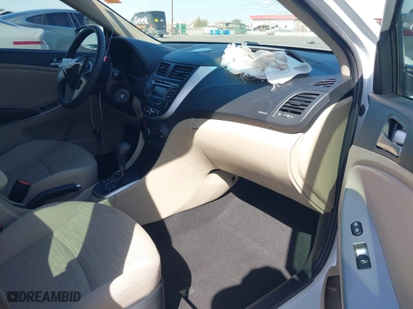 2017 Hyundai Accent SE with VIN KMHCT4AE7HU361814, listed as a IAAI auction lot 41711507 with 23,383 mi miles. Bid and sale history available at carsss.com. Image 5.