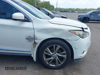 2013 Infiniti JX35 with VIN 5N1AL0MN3DC315618, listed as a IAAI auction lot 42107516 with 178,518 mi miles and . Bid and sale history available at DreamBid. Image 6.