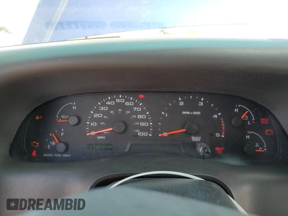 2003 Ford F-350 XL with VIN 1FTWW33P53EB90677, listed as a Copart auction lot 56300685 with 174,091 mi miles and Salvage title. Bid and sale history available at DreamBid. Image 9.