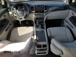 2017 Honda Pilot EX with VIN 5FNYF6H31HB048722, listed as a Copart auction lot 53606135 with 106,538 mi miles and Salvage Title. Bid and sale history available at DreamBid. Image 8.