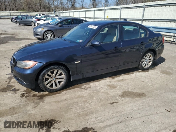 2006 BMW 3 Series 325xi z VIN WBAVD13596KV06590, wystawiony jako Copart lot #52387105 z przebiegiem 193 134 mil mil oraz Szkoda całkowita • Salvage title. Historia ofert i sprzedaży dostępna na DreamBid. Obrazek 1.