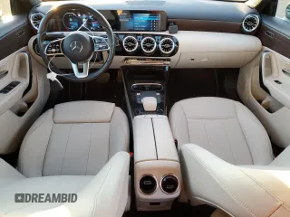 2022 Mercedes-Benz A 220 with VIN W1K3G4FBXNJ366595, listed as a Copart auction lot 41564805 with 33,487 mi miles and Salvage Title. Bid and sale history available at DreamBid. Image 8.