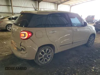 2015 FIAT 500L Lounge with VIN ZFBCFACH7FZ032177, listed as a Copart auction lot 86205634 with 67,974 mi miles and Salvage Title. Bid and sale history available at DreamBid. Image 3.