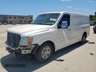 2012 Nissan NV SV with VIN 1N6AF0KY6CN106835, listed as a Copart auction lot 65616505 with 302,785 mi miles and Salvage title. Bid and sale history available at DreamBid. Image 1.
