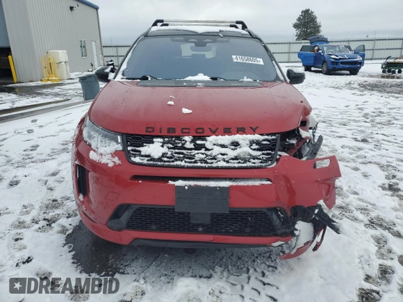 2021 Land Rover Discovery Sport S R-Dynamic with VIN SALCT2FX8MH890106, listed as a Copart auction lot 41658605 with 63,743 mi miles and Salvage Title. Bid and sale history available at carsss.com. Image 5.