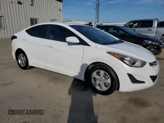 2014 Hyundai Elantra SE with VIN 5NPDH4AEXEH463978, listed as a Copart auction lot 46043825 with 155,526 mi miles and Clean Title. Bid and sale history available at DreamBid. Image 4.