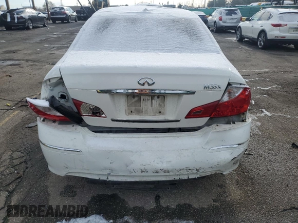 2009 Infiniti M with VIN JNKCY01F59M850803, listed as a Copart auction lot 51481445 with 171,188 mi miles and Salvage Title. Bid and sale history available at carsss.com. Image 6.