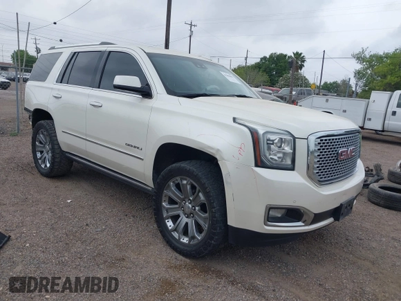 2015 GMC Yukon Denali z VIN 1GKS1CKJ3FR713531, wystawiony jako IAAI lot #41866691 z przebiegiem 157 666 mil mil oraz . Historia ofert i sprzedaży dostępna na DreamBid. Obrazek 1.