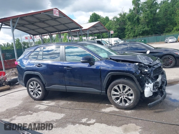 2023 Toyota RAV4 XLE Premium with VIN 2T3A1RFVXPW389812, listed as a IAAI auction lot 42330150 with 43,821 mi miles and . Bid and sale history available at DreamBid. Image 13.