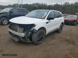2021 Kia Sorento SX with VIN 5XYRK4LF5MG023668, listed as a Copart auction lot 42235035 with 124,356 mi miles and Salvage Title. Bid and sale history available at carsss.com. Image 1.