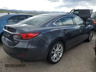 2014 Mazda Mazda6 i Touring with VIN JM1GJ1T61E1136642, listed as a Copart auction lot 53912465 with 142,830 mi miles and Salvage Title. Bid and sale history available at carsss.com. Image 3.