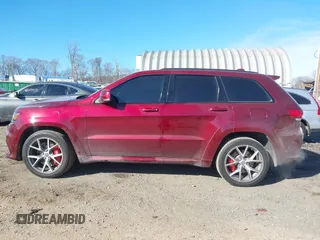 2017 Jeep Grand Cherokee SRT with VIN 1C4RJFDJ1HC754559, listed as a IAAI auction lot 41461029 with 100,096 mi miles. Bid and sale history available at carsss.com. Image 14.