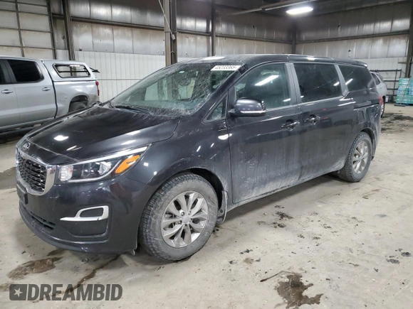 2020 Kia Sedona EX with VIN KNDMB5C12L6588496, listed as a Copart auction lot 45233365 with 104,325 mi miles and Clean Title. Bid and sale history available at carsss.com. Image 1.