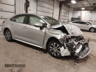 2022 Toyota Corolla Hybrid LE with VIN JTDEAMDE2N3012902, listed as a IAAI auction lot 41469524 with 40,819 mi miles. Bid and sale history available at carsss.com. Image 1.