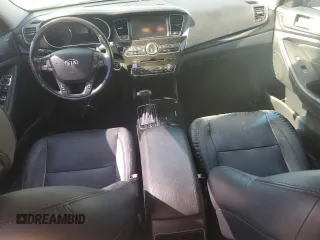 2015 Kia Cadenza Premium with VIN KNALN4D73F5195534, listed as a Copart auction lot 75629754 with 79,927 mi miles and Non Repairable. Bid and sale history available at carsss.com. Image 8.